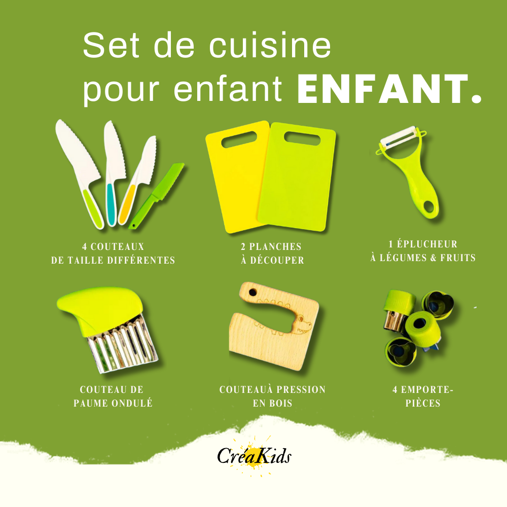 Kit de cuisine dès 3 ans