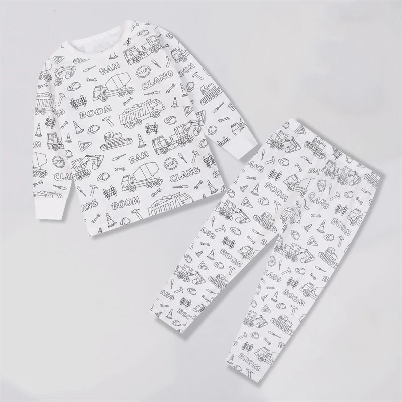 Pyjama à colorier