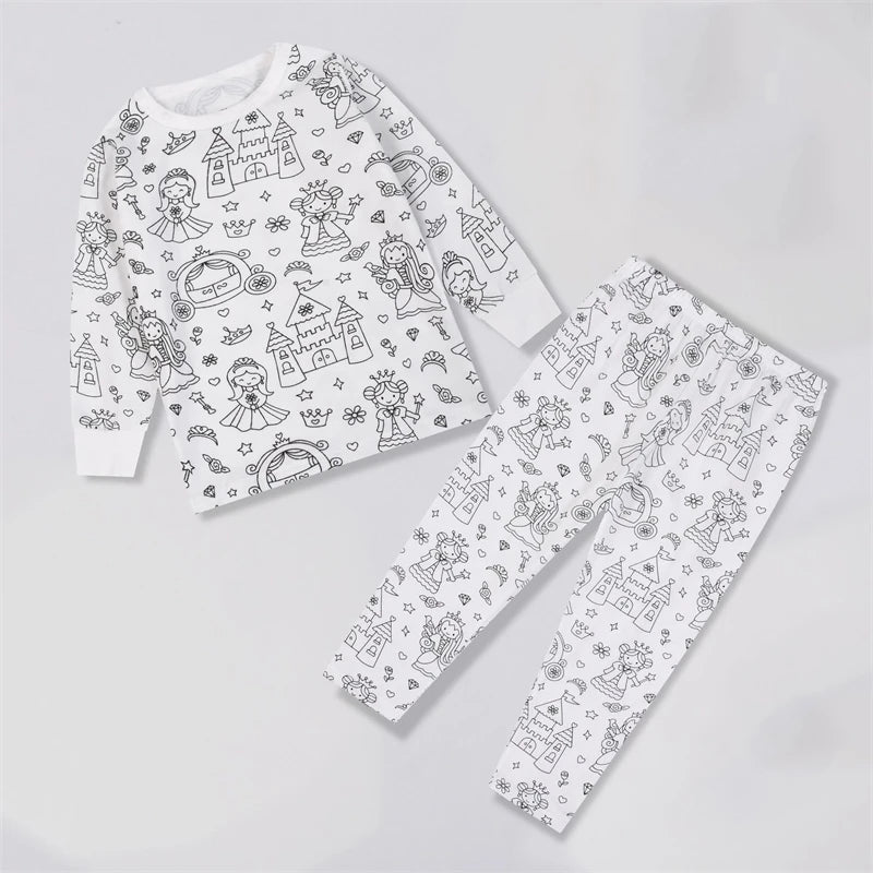 Pyjama à colorier